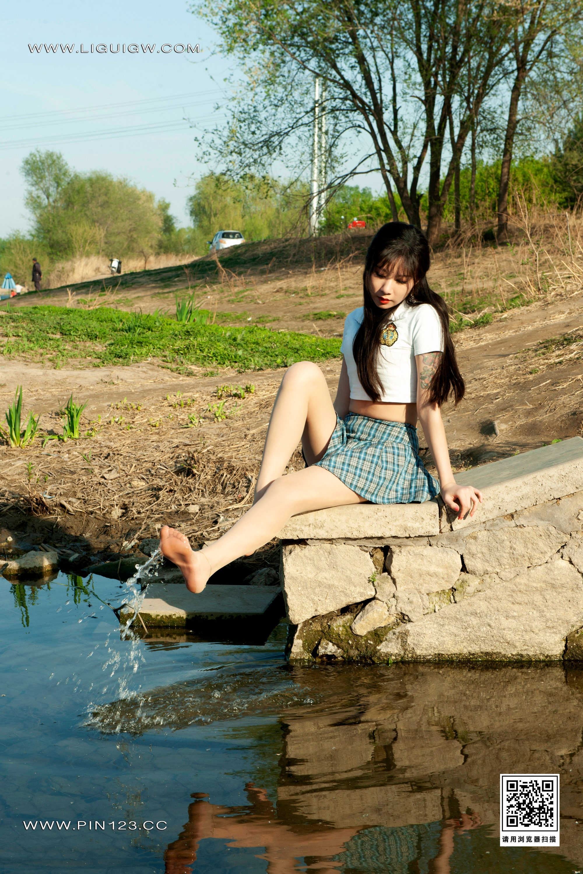 Ligui丽柜 2024.03.11 绿水青丝 Kiki